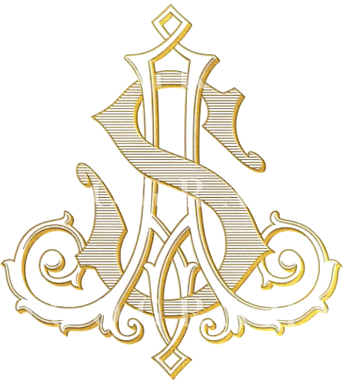 Bride Groom Initials